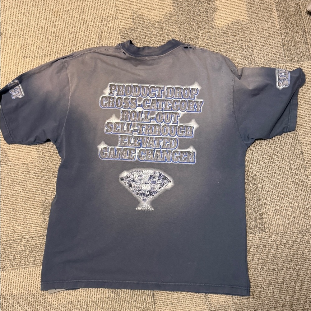 Brand new Balenciaga Medium Fit T-Shirt 4108 M
SNBN VINTAGE JERSEY Washed blue